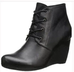 Miz Mooz Drusilla Bootie Wedge Ankle Boot NEW - Picture 1 of 5