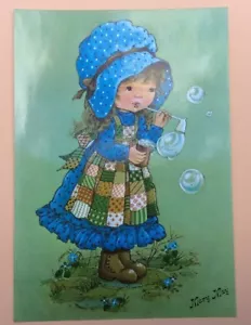 Dessin MARY MAY CHICO CHICA Format A4 21x30 cm Dibujo Caricaturas Postales - Imagen 1 de 5