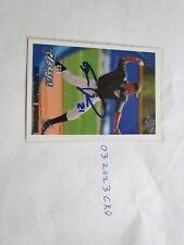 2010 Topps Gustavo Pierre signed Baseball Card