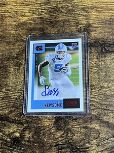 Dazz Newsome 2021 Panini Chronicles Score Draft Picks #SA-DNE Rookie Auto /149 - Imagen 1 de 3