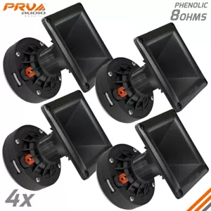 4x PRV Audio D270Ph-S 1" Phenol Treiber 150 Watt 8 Ohm + WG11-25 schwarzes Horn - Bild 1 von 11