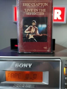 Eric Clapton Live In The Seventies Audio Cassette Excellent Tested great Sound - Picture 1 of 3