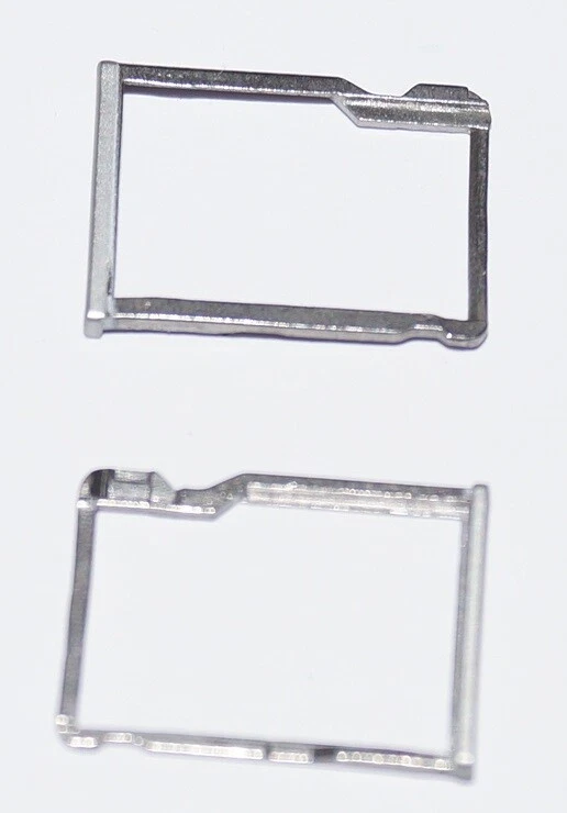 Htc One M8 Micro SD Mappe Supporto Slitta Memory Card Scheda Tray Argento - Immagine 1 di 1