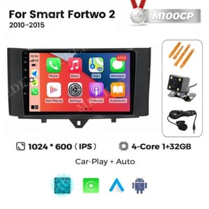 For Benz Smart Fortwo 2011-2015 Android 12 Car Stereo Radio Carplay GPS Navi 32G - Picture 1 of 18