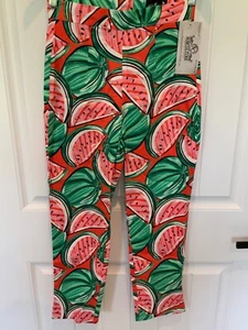 HELL BUNNY Womens Size XS Orange Watermelon Tapered Leg Capri Pants NWT $59.99 - Picture 1 of 4