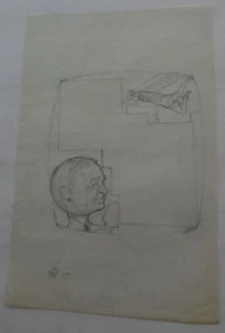 AL KILGORE drawing JIM McKAY ABC Wide World Of SPORTS Celeb Puzzle Series AKd283 - Picture 1 of 1