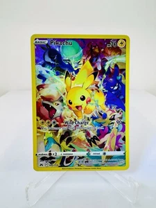 Tarjeta Pokémon Pikachu 160/159 Corona Zenith Holo Secreto Raro TCG (Nuevo) - Imagen 1 de 7
