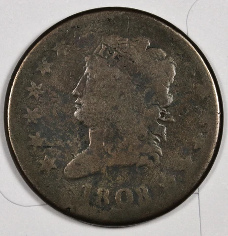 1808 Large Cent.  Good.   187932 Cover