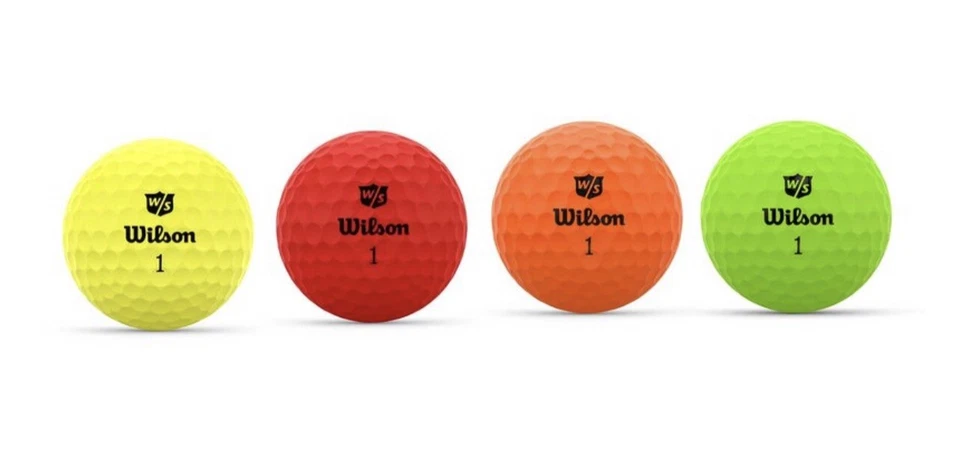 Wilson Staff Duo Soft Optix 1x Golfball matt in zufälliger Farbe