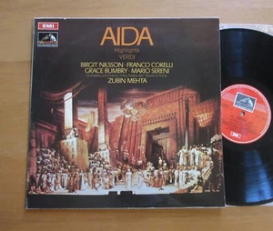 ASD 2543 Verdi Aida Highlights Nilsson Corelli Mehta EXCELLENT Stereo EMI - Picture 1 of 6