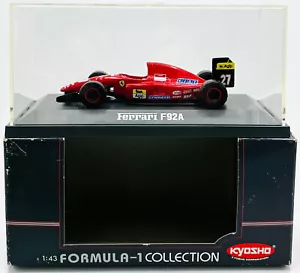 EBOND Modellino F1 Ferrari F92A - Kyosho Formula 1 Collection - 1:43 - 0511 - Foto 1 di 1