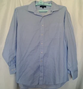 Tommy Hilfiger Hemd Herren 17 1/2 Baumwolle Fit Langarm Knopfleiste hellblau - Bild 1 von 7