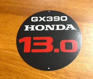 GX390 Honda Engine Decal Starter Cover Predator Snow blower HS1332 HSS1332 Pump - Picture 1 of 2