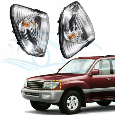 LÁMPARA LUZ ESQUINA INTERMITENTE IZQUIERDA+DERECHA APTA PARA TOYOTA LAND CRUISER 1998-2005 c Foto 1 de 4