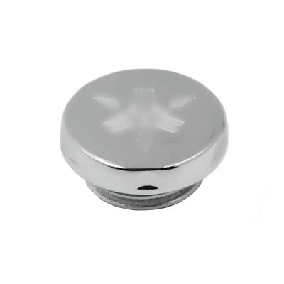Chrome Fluid Reservoir Cap Cover For 89-99 Yamaha FZR600/95-09 Yamaha YZF600R - Image 1 of 3