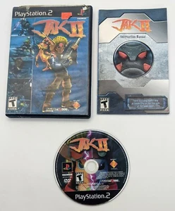Jak II Playstation PS2 COMPLETE w/ Manual Naughty Dog 2003 TESTED - Picture 1 of 3