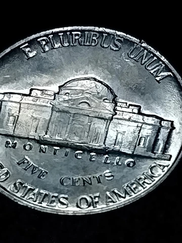 1960 Jefferson Nickel Error Double Profile Date Dome Lettering Cover