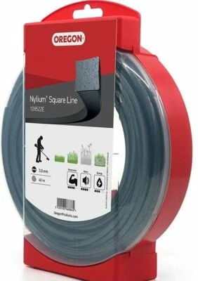 OREGON SQUARE NYLIUM nylon cutting strimmer trimmer line 3mm x 40m 109522E new - Image 1 of 4