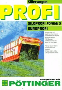 Pöttinger Silierwagen Profi, orig. Prospekt 1993 - Bild 1 von 3