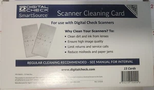 Brand New Digital Check Scanner Cleaning card - Bild 1 von 1
