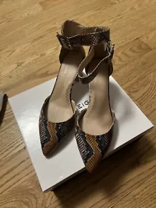 Kurt Geiger Londonmulticolored Snake Print Sandals - Picture 1 of 6