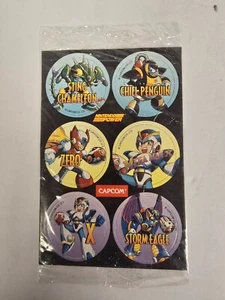 Vintage Mega Man Nintendo Power Capcom POG *Sealed* - Bild 1 von 2