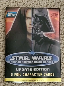Juego de 90 cartas Topps Star Wars Evolution 2006 Boba Fett Leia Darth Vader Maul - Imagen 1 de 8