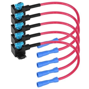 5x KFZ/Micro-Autosicherungen Stromdieb Steck Sicherung Verteiler Stromabgreifer - Picture 1 of 5