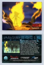 Vanquished By Fiery Fury #62 Hellboy Sword Of Storms 2007 Inkworks Trading Card