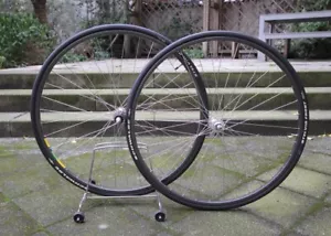 Shimano Dura Ace FH 7403 HB 7400 / Mavic MA40 / 36 H 8 Sp HG Clincher Wheel Set - Bild 1 von 23