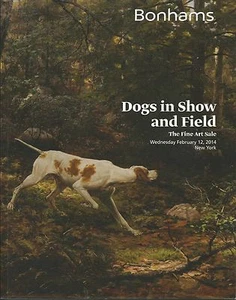 BONHAMS Dog Sale Foxhound Pekingese Pointer Terrier Setter Spaniel Catalog 14 - Picture 1 of 1