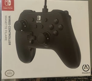 Nintendo Switch Controller Cablato - NUOVO - Nero PowerA 1511370-02 - Foto 1 di 2
