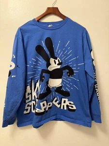 Disney100 Oswald der Glückshase blau Langarmshirt Herren Gr. XL - Bild 1 von 11