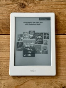 📖 Amazon Kindle 8th Generation – White – 4GB – WiFi – SY69JL - Works Well ✅ G15 - Picture 1 of 12