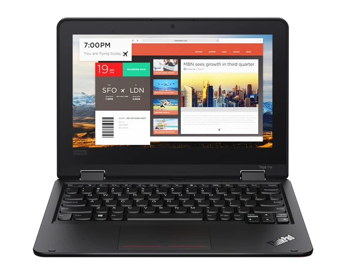 Lenovo 20LMS0A200 ThinkPad Yoga 11e 5ta Generación 11.6" HD Pantalla Táctil Pentium Plateado Foto 1 de 1