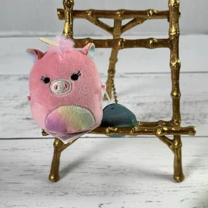 Squishmallows Micromallows Sena the Unicorn 2.5 Inch Tiny Soft Plush New - Picture 1 of 7