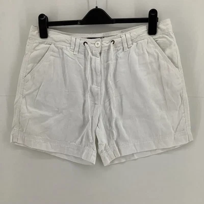 George White Cotton Blend Shorts UK 12 - Image 1 of 4