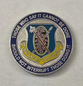 USAF Air Force Big Safari Program 1,50" Challenge Coin - Bild 1 von 5