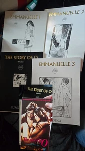 EMMANUELLE 1 2 AND 3 Plus THE STORY OF O GUIDO CREPAX OUT OF PRINT TPB - Picture 1 of 9