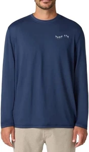 Hang Ten Men's Long Sleeve Sun Tee, UPF 50+, Quick-dry fabric, Lightweight - Picture 1 of 15