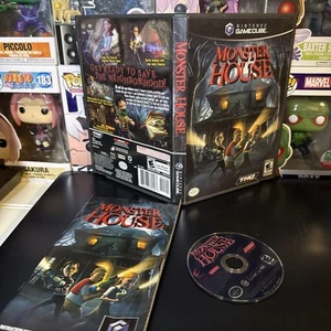 Monster House (Nintendo GameCube, 2006) Game and Case - Picture 1 of 2