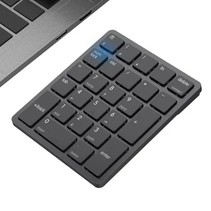 Havit Bluetooth Number Pad Wireless Numeric Keypad Numpad 26 Keys Portable Mini - Picture 1 of 2