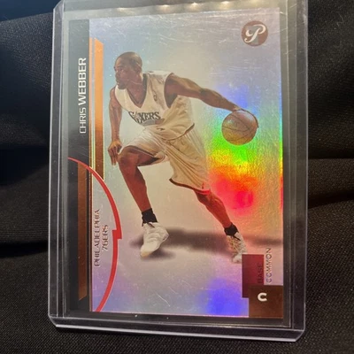 2005-06 Topps Pristine - Chris Webber #79 Uncirculated /325 - Image 1 of 2