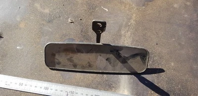 EARLY 1970'S MAZDA 1300 INTERIOR REAR VIEW MIRROR WILL NEED SOME RESTORATION.. - Image 1 of 4