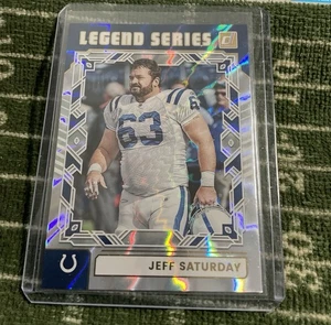 2025 PANINI DONRUSS LEGEND SERIES JEFF SATURDAY TLS-JSA - Picture 1 of 2