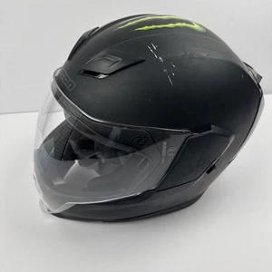 ICON Airflite XXL Helmet Black Monster Elysium Moto DOT ECE Certified - Bild 1 von 18