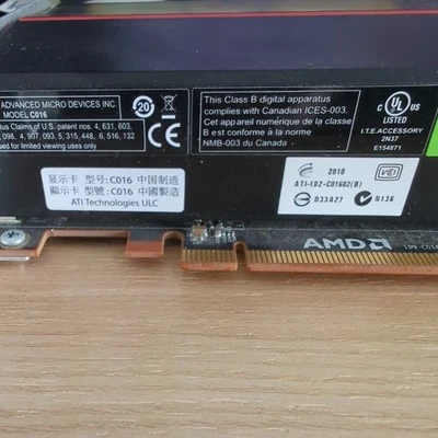 Apple ATI Radeon HD 5770 1GB GDDR5 128-Bit PCI Express 2.0 x16 Video Graphics... - Image 1 of 4