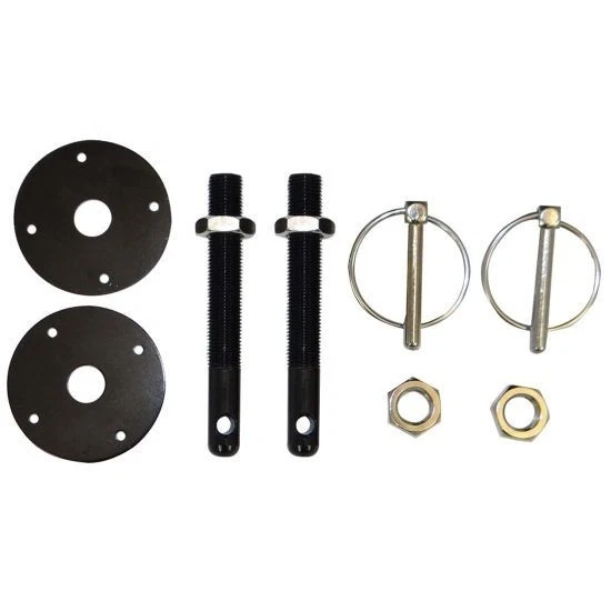 Moroso Universal 1/2" Campana Pin Kit - Aluminio Negro 39005 (NUEVO) Foto 1 de 1