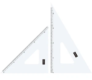 Uchida triangular ruler 15cmx2mm scale - Picture 1 of 9