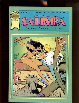 Novela gráfica Salimba Deluxe - ¡CUBIERTA/TPB DE PAUL CADWICK! (8.0/8.5) 1989 Foto 1 de 2